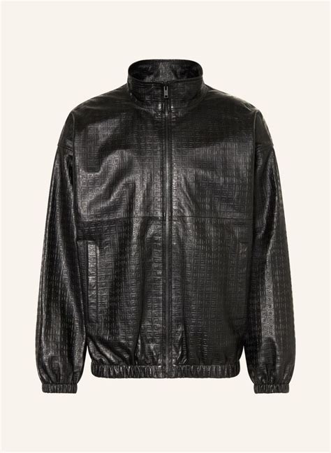 givenchy lederjacke haftbefehl|GIVENCHY Lederjacke in schwarz .